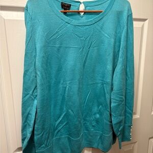 Talbots Teal Sweater